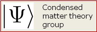 Condensed Matter Theory Group